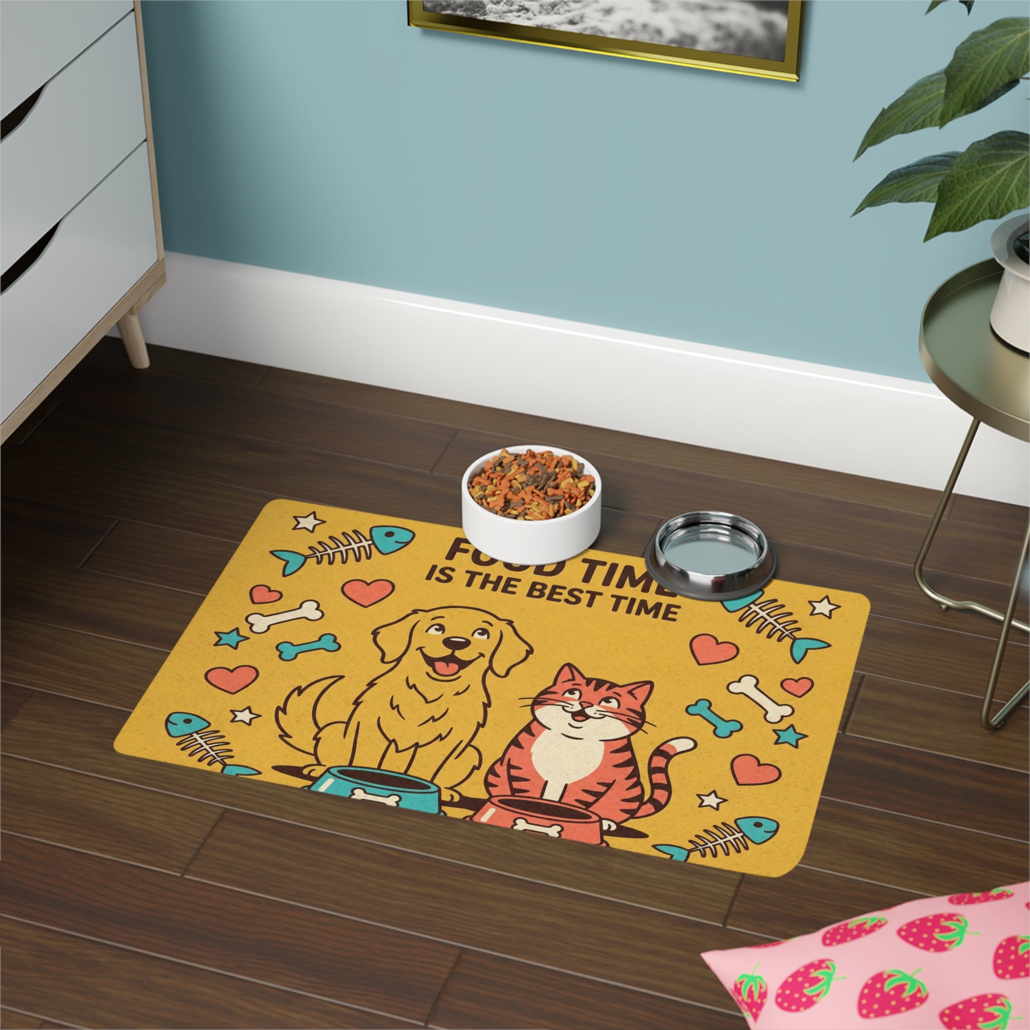 Dog and Cat Feeding Placemat